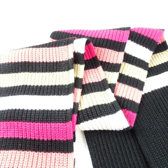 NWT Kate Spade Wide Stripe Print Skinny Scarf - Picture 8 of 10